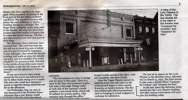 Lyric Theatre - Article From Kara Tillotson (newer photo)